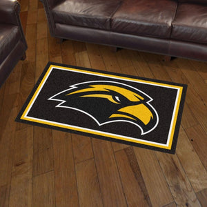 University of Southern Mississippi Plush Rug  College Area Rug - Fan Rugs