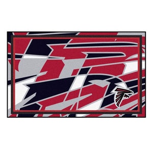 Atlanta Falcons X-Fit 4x6 Plush Rug  NFL Area Rug - Fan Rugs