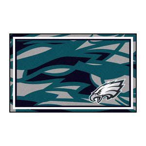 Philadelphia Eagles X-Fit 4x6 Plush Rug  NFL Area Rug - Fan Rugs