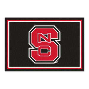 North Carolina State University Plush Rug  College Area Rug - Fan Rugs