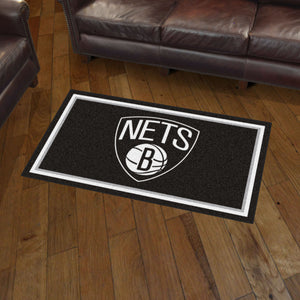 Brooklyn Nets Rug  NBA Area Rug - Fan Rugs
