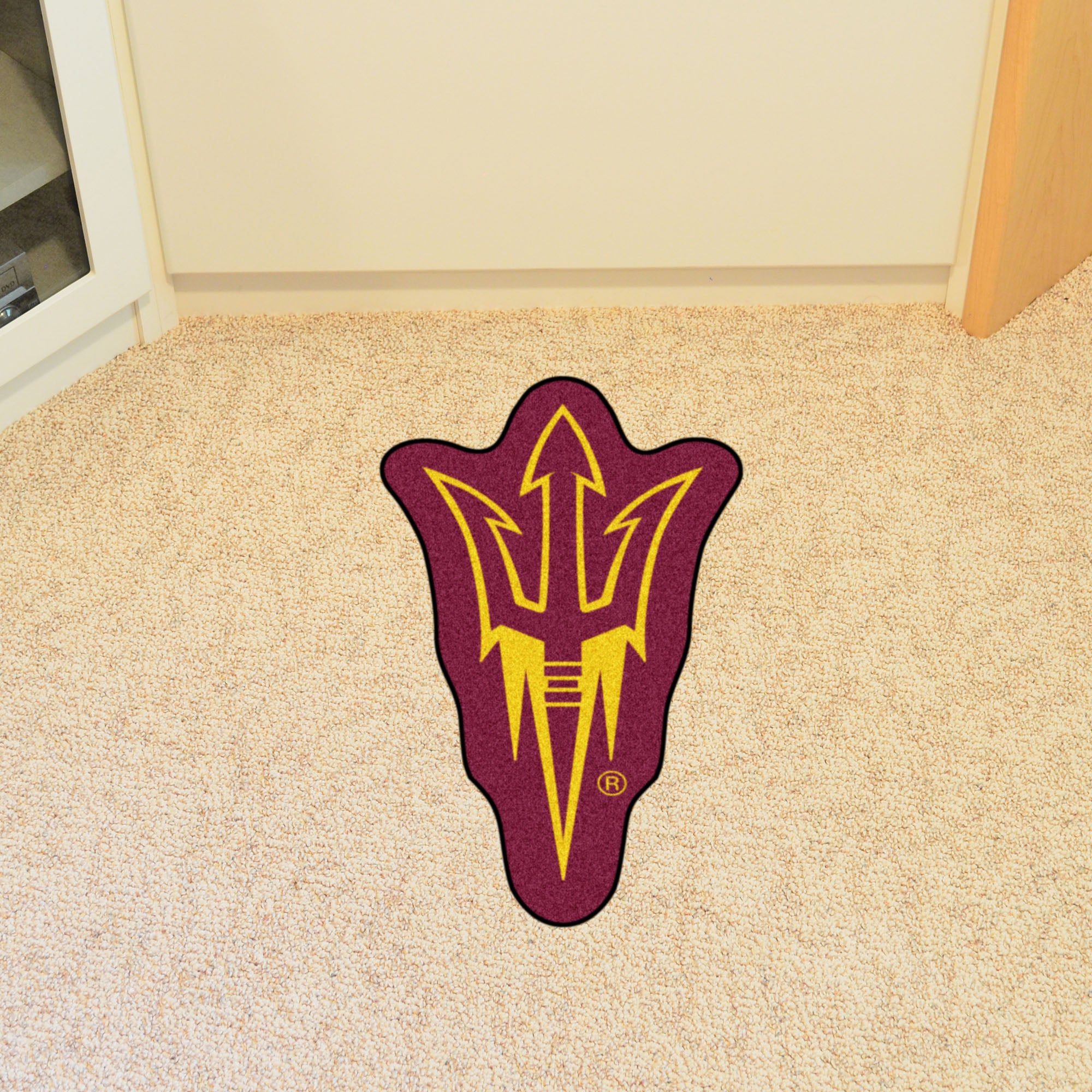 Arizona State University Logo Mascot Mat