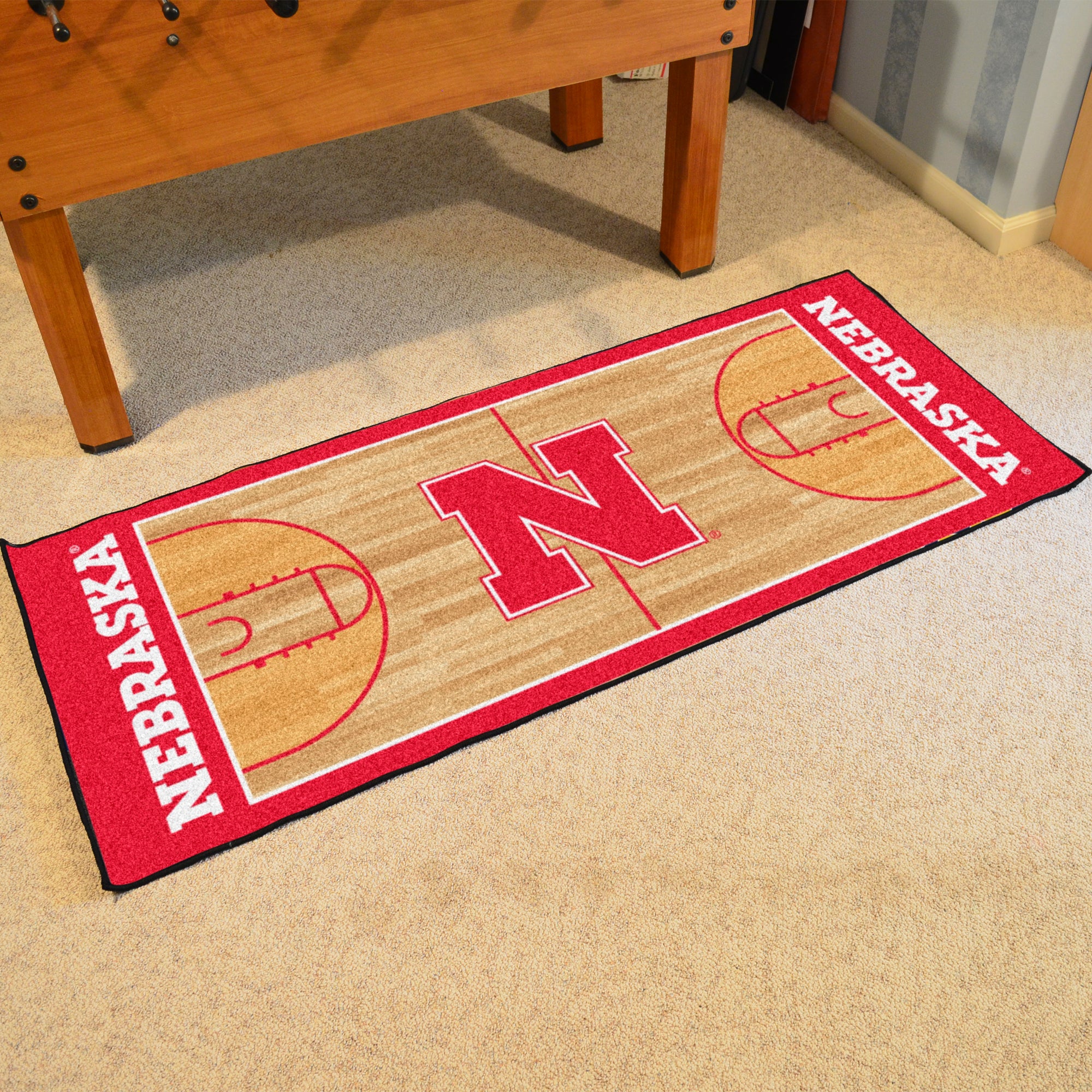 University of Nebraska Basketball Runner