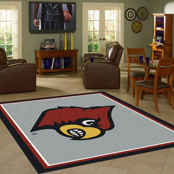 University of Louisville Area rug - 3â€™ x 5â€™ Nylon
