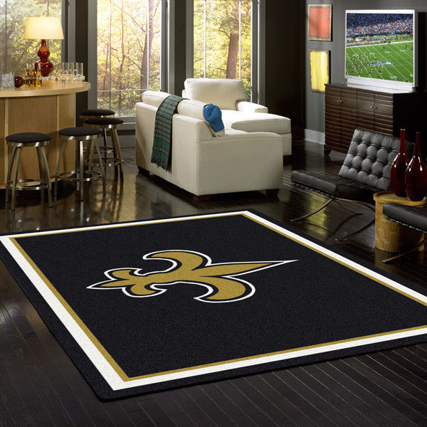 FANMATS - 8757 NFL New Orleans Saints Vinyl Heavy Duty Car Mat 18x27