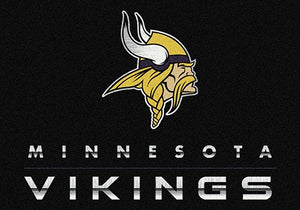 Minnesota Vikings Chrome Area Rug  NFL Area Rug - Fan Rugs