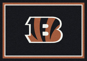 Cincinnati Bengals NFL Team Spirit Rug  NFL Area Rug - Fan Rugs