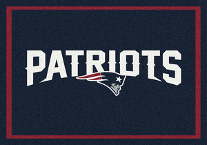 New England Patriots NFL Team Spirit Rug  NFL Area Rug - Fan Rugs