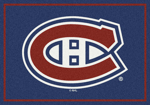 Montreal Canadiens NHL Team Spirit Rug  NHL Area Rug - Fan Rugs