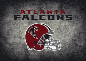 Atlanta Falcons NFL Team Distressed Rug  NFL Area Rug - Fan Rugs