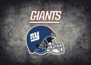 New York Giants NFL Team Distressed Rug  NFL Area Rug - Fan Rugs