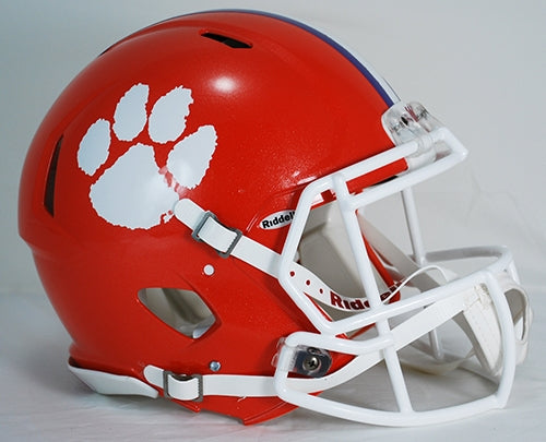 Clemson Tigers Helmet Riddell Authentic Full Size Speed Style - Special Order