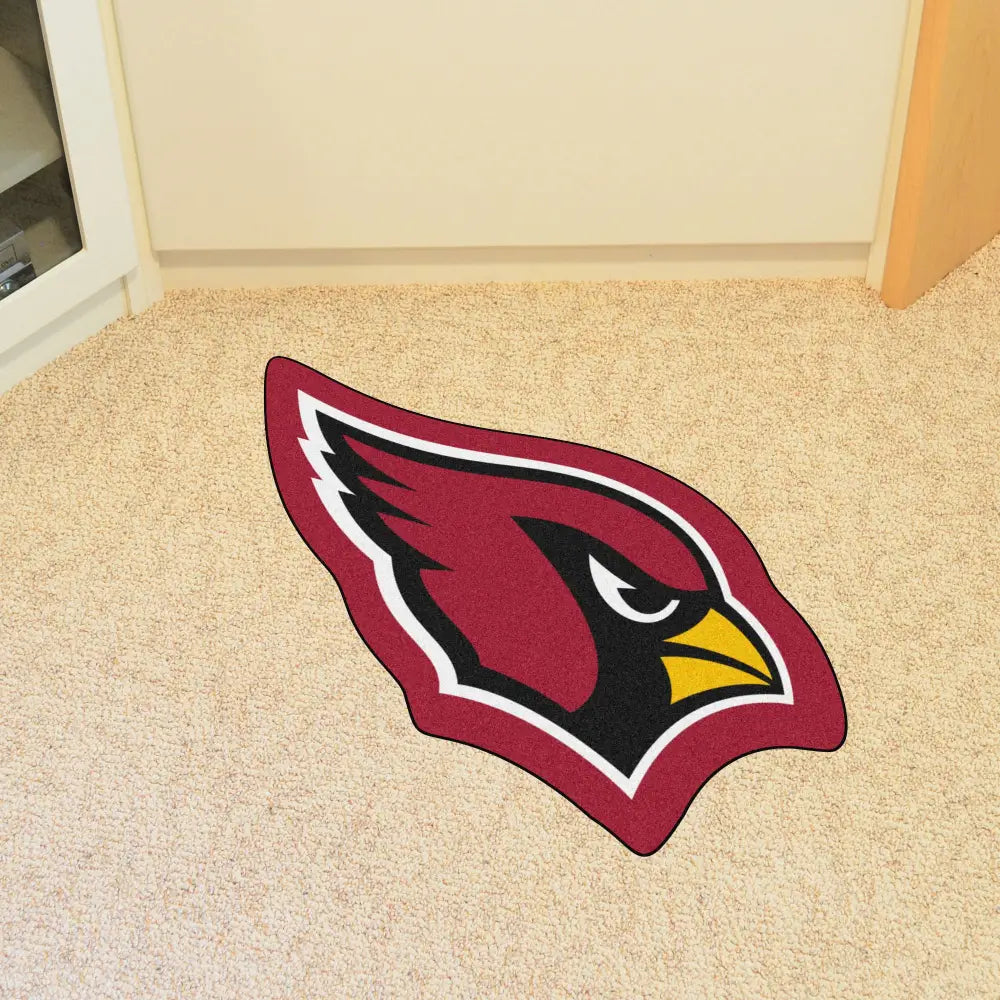 Arizona Cardinals Mascot Mat - 36’’ x 34.8’’ - NFL Mascot Mat