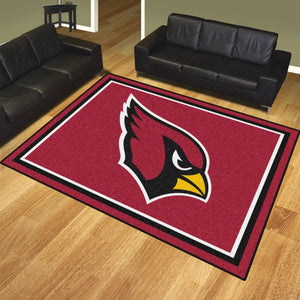 Arizona Cardinals Plush Rug  NFL Area Rug - Fan Rugs