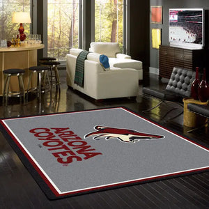 Arizona Coyotes NHL Team Spirit Rug  NHL Area Rug - Fan Rugs