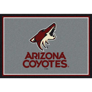 Arizona Coyotes NHL Team Spirit Rug  NHL Area Rug - Fan Rugs