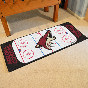 Arizona Coyotes Rink Runner - 30’’x72 - NHL Rink Runner