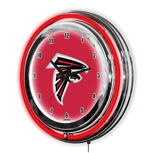 Atlanta Falcons 14in Neon Clock - neon clock