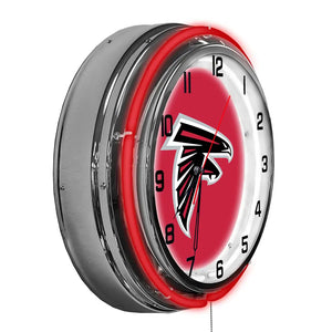 Atlanta Falcons 18in Neon Clock - neon clock