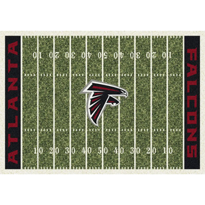 Atlanta Falcons NFL Football Field Rug  NFL Area Rug - Fan Rugs