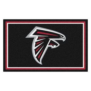 Atlanta Falcons Plush Rug  NFL Area Rug - Fan Rugs