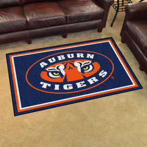 Auburn University Mascot Plush Rug  College Area Rug - Fan Rugs