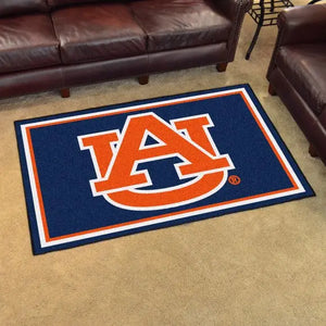 Auburn University Plush Rug - 4’x6’ (44’’x71’’) - College Area Rug