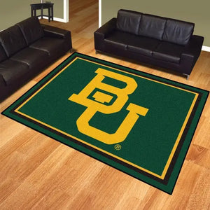 Baylor University Plush Rug  College Area Rug - Fan Rugs