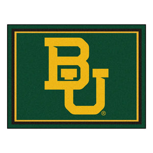 Baylor University Plush Rug  College Area Rug - Fan Rugs