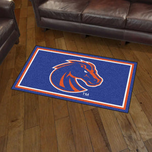 Boise State University Plush Rug  College Area Rug - Fan Rugs