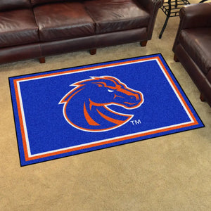 Boise State University Plush Rug  College Area Rug - Fan Rugs