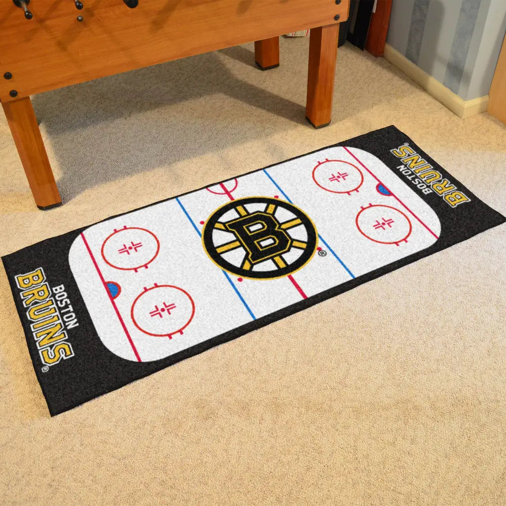 Boston Bruins Rink Runner - 30’’x72’’ - NHL Rink Runner