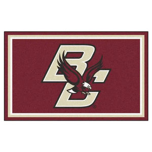 Boston College Plush Rug  College Area Rug - Fan Rugs