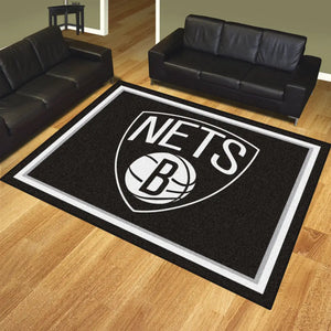 Brooklyn Nets Rug  NBA Area Rug - Fan Rugs