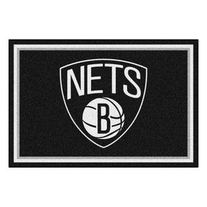 Brooklyn Nets Rug  NBA Area Rug - Fan Rugs