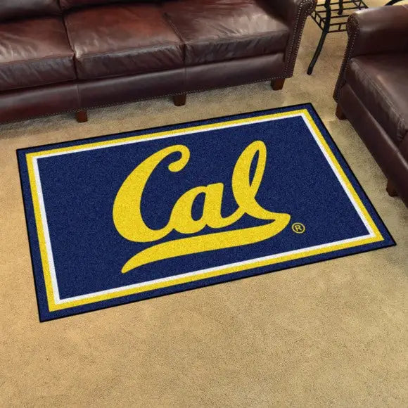 Cal Berkeley Plush Rug  College Area Rug - Fan Rugs