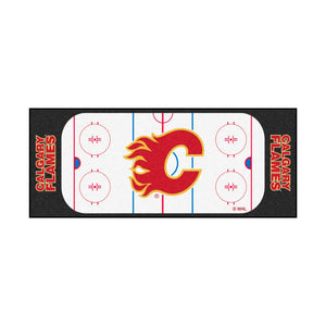 Calgary Flames Rink Runner - 30’’x72’’ - NHL Rink Runner