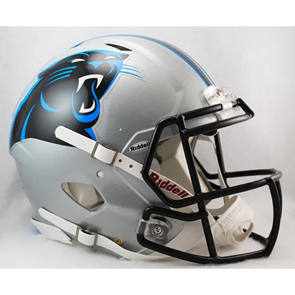 Carolina Panthers Helmet Riddell Authentic Full Size Speed Style - Teams