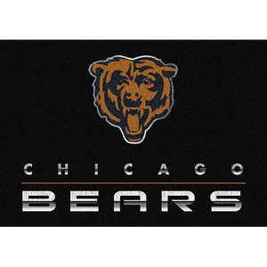 Chicago Bears Chrome Area Rug  NFL Area Rug - Fan Rugs