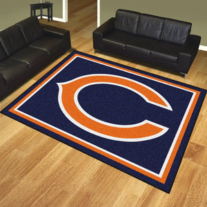 Chicago Bears Plush Rug  NFL Area Rug - Fan Rugs