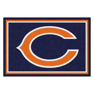 Chicago Bears Plush Rug  NFL Area Rug - Fan Rugs