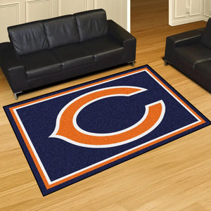 Chicago Bears Plush Rug  NFL Area Rug - Fan Rugs