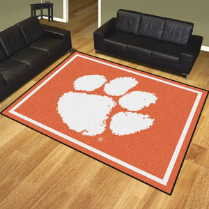 Clemson University Plush Rug  College Area Rug - Fan Rugs