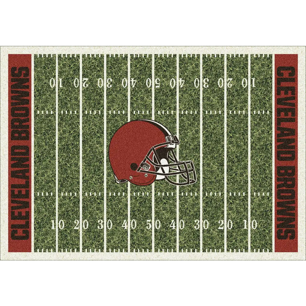 Cleveland Browns NFL Football Field Rug  NFL Area Rug - Fan Rugs