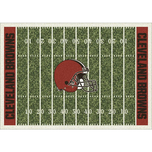 Cleveland Browns NFL Football Field Rug  NFL Area Rug - Fan Rugs