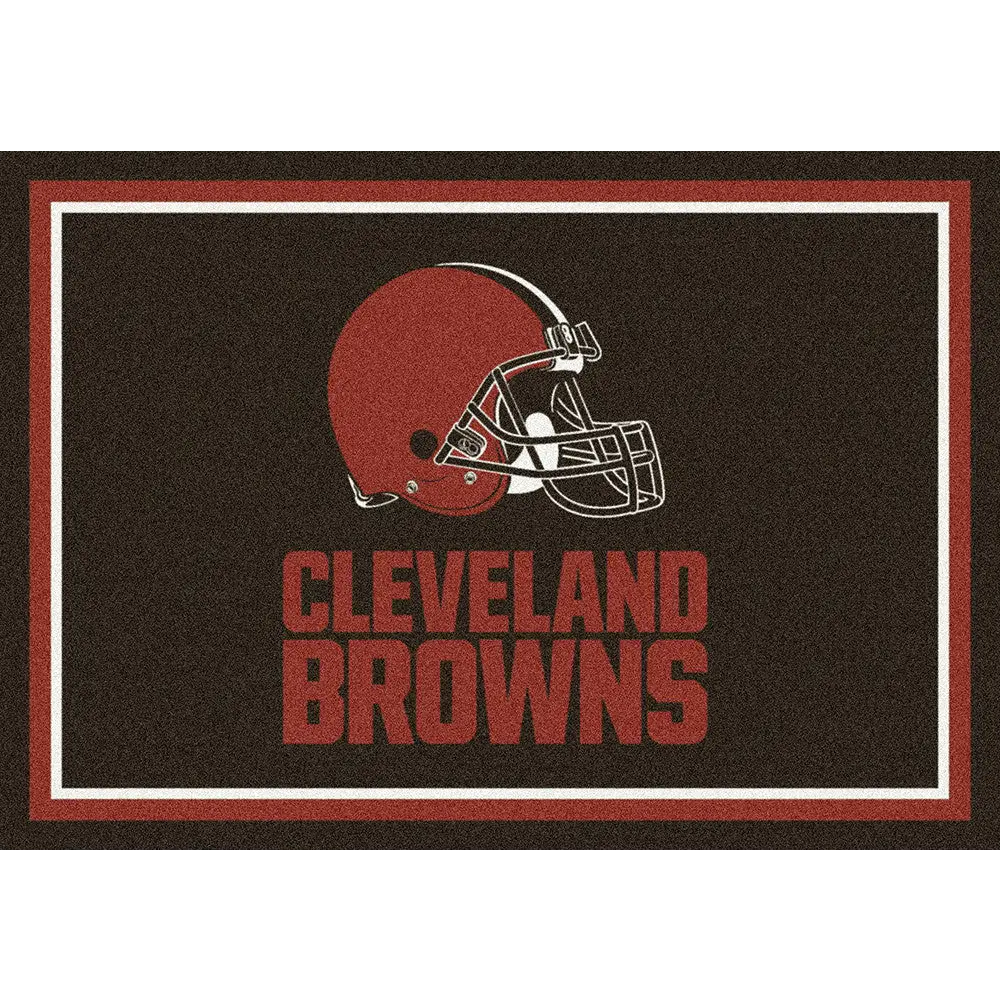 Cleveland Browns NFL Team Spirit Rug  NFL Area Rug - Fan Rugs