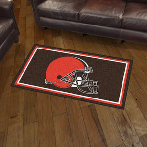 Cleveland Browns Plush Rug  NFL Area Rug - Fan Rugs