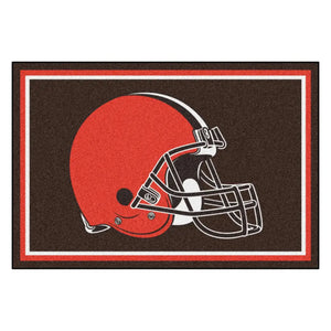 Cleveland Browns Plush Rug  NFL Area Rug - Fan Rugs