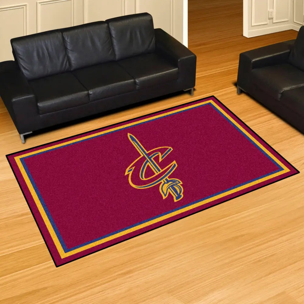 Cleveland Cavaliers Rug  NBA Area Rug - Fan Rugs