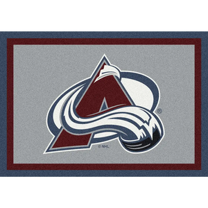 Colorado Avalanche NHL Team Spirit Rug  NHL Area Rug - Fan Rugs